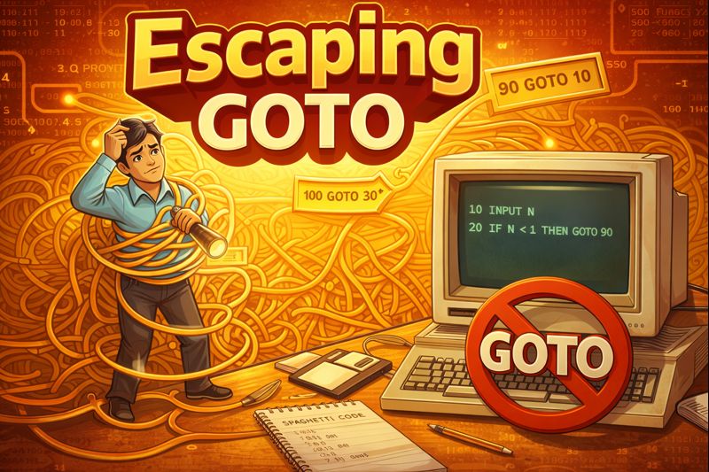 Illustration for Escaping GOTO